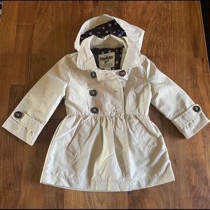 Girls Oshkosh Rain Jacket